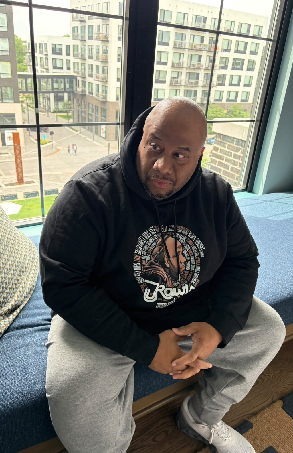 JRAWLS vs RE:Q organic hoodie