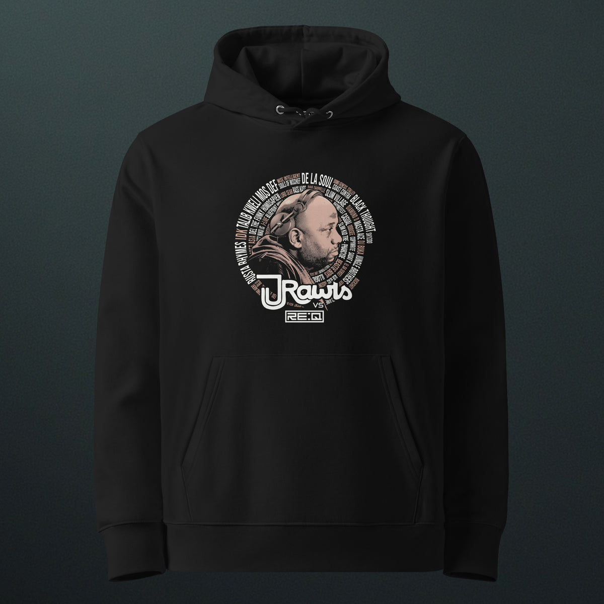 JRAWLS vs RE:Q organic hoodie