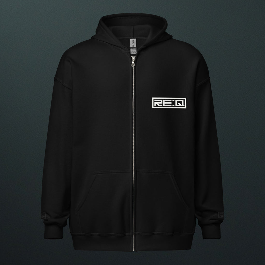 RE Logo zip hoodie