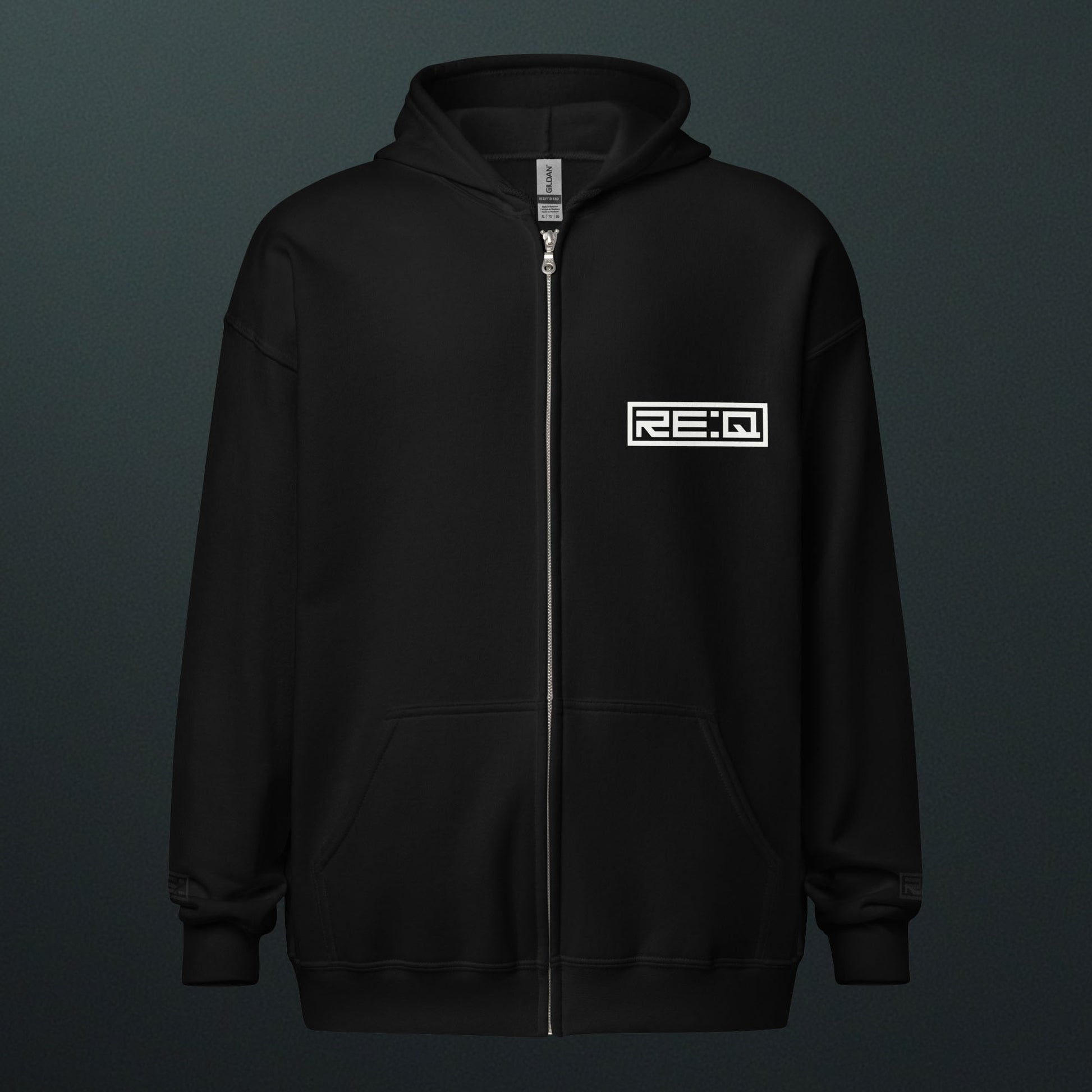 RE Logo zip hoodie
