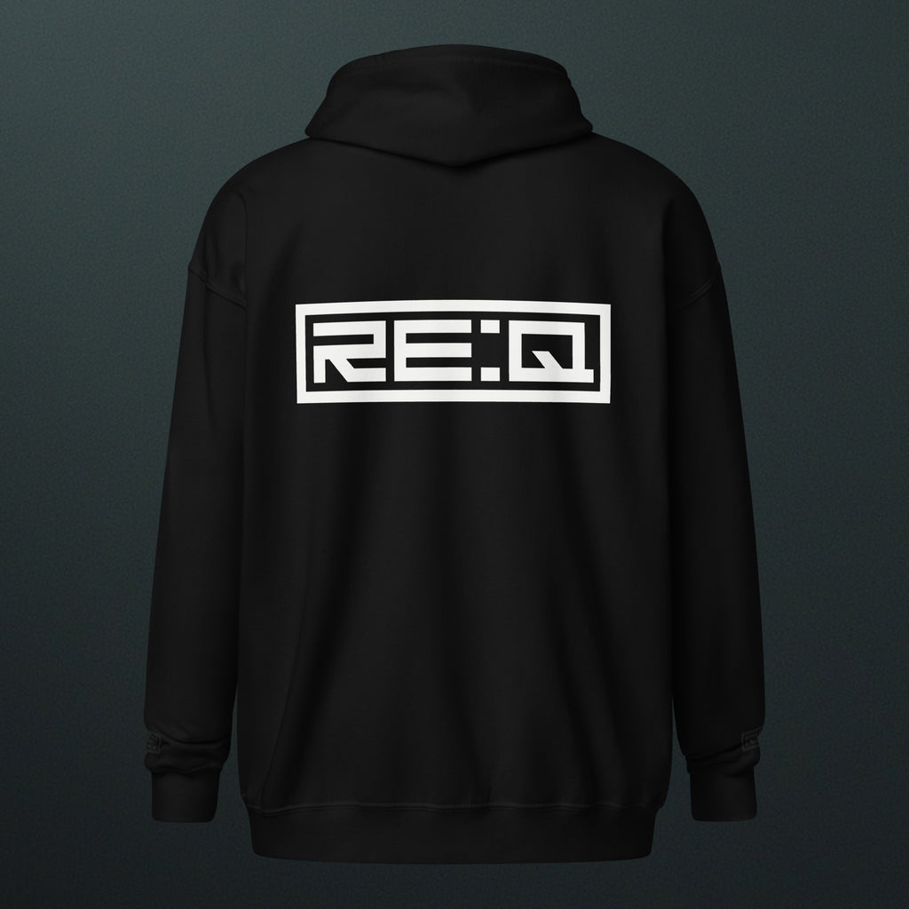 RE Logo zip hoodie