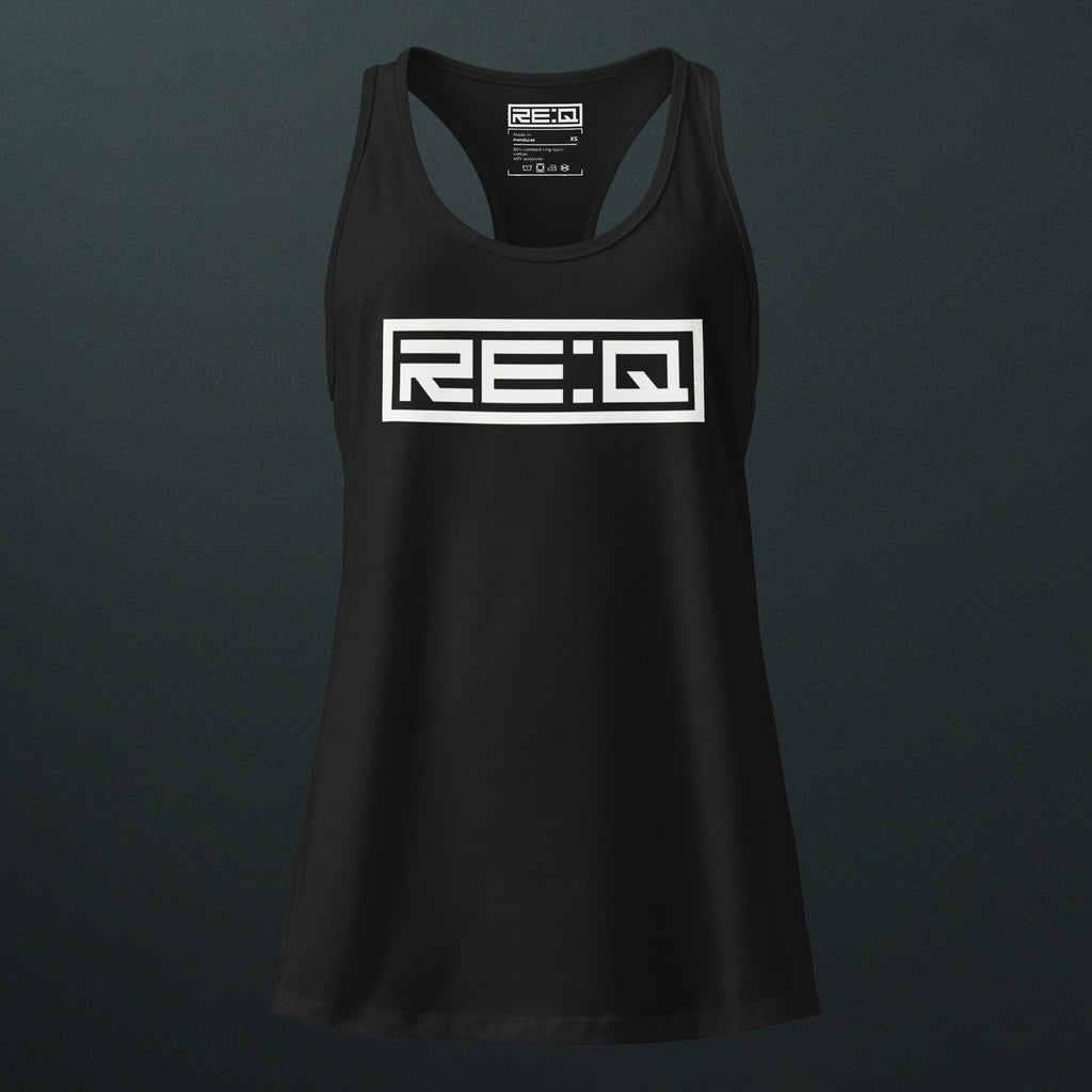Women’s Logo fitted racerback tank top