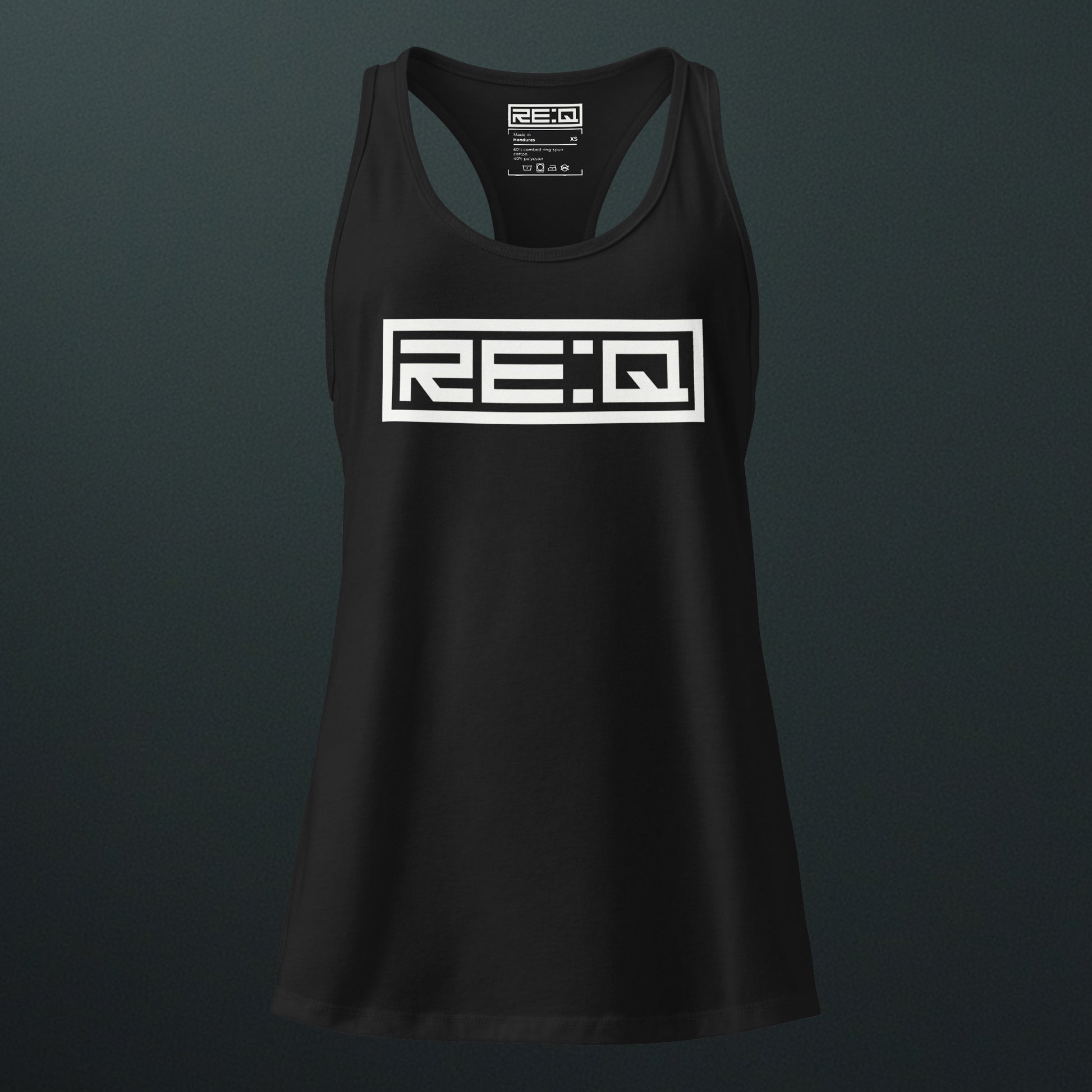 Women’s Logo fitted racerback tank top