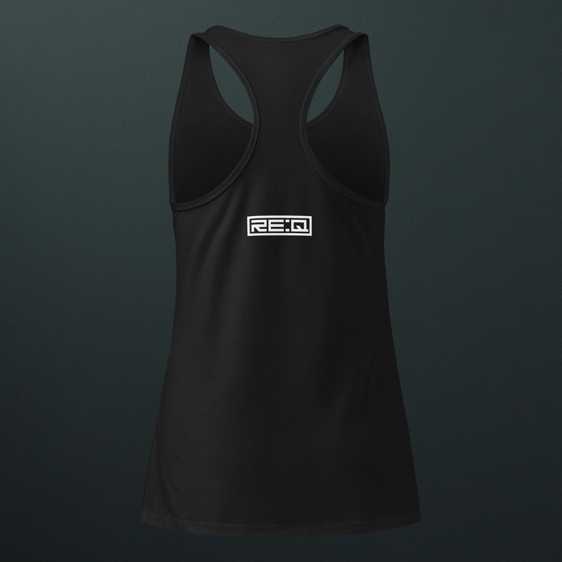 Women’s Logo fitted racerback tank top